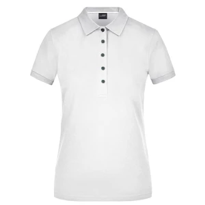 Ladies\u0027\u0020Pima\u0020Polo - White