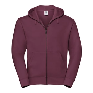 Men\u0027s\u0020Authentic\u0020Zipped\u0020Hood\u0020Jacket - Burgundy