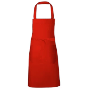 Cotton\u0020Hobby\u0020Apron - Red (ca. Pantone 200)