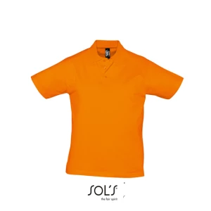 Men\u0027s\u0020Jersey\u0020Polo\u0020Shirt\u0020Prescott - Orange