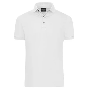 Men\u0027s\u0020Mercerised\u0020Polo\u0020Slim\u0020Fit - White