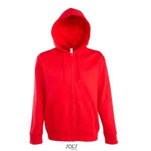 Men\u0027s\u0020Hooded\u0020Zipped\u0020Jacket\u0020Seven - Red