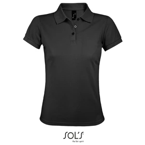 Women\u0027s\u0020Polo\u0020Shirt\u0020Prime - Dark Grey (Solid)