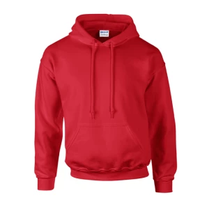 DryBlend\u00AE\u0020Adult\u0020Hooded\u0020Sweatshirt - Red