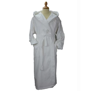 DeLuxe Velour Bathrobe with hood