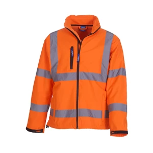 Hi-Vis 2 Bands & Braces Softshell Jacket