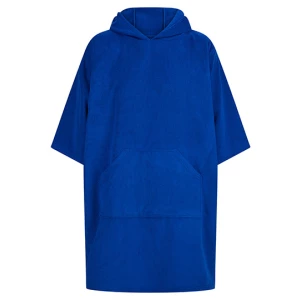 Adults\u0027\u0020Towelling\u0020Poncho - Royal