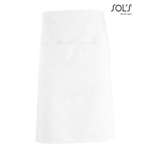 Medium\u0020Apron\u0020Greenwich - White