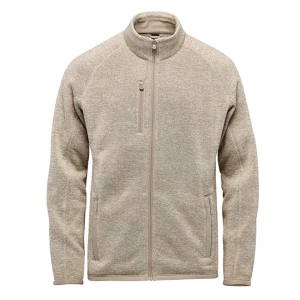 Men\u0027s\u0020Avalante\u0020F\/Z\u0020Fleece\u0020Jacket - Oatmeal Heather