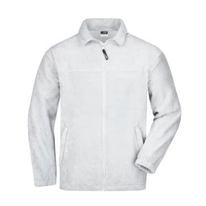 Full\u002DZip\u0020Fleece - White