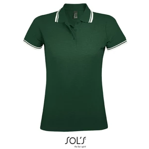 Women\u0027s\u0020Polo\u0020Shirt\u0020Pasadena - Forest Green