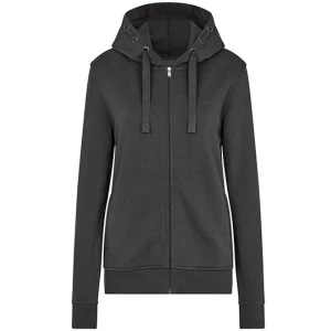 Women\u0027s\u0020Premium\u0020Hooded\u0020Jacket - Dark Grey