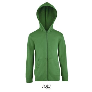 Kids\u0027\u0020Zip\u0020Hoodie\u0020Stone - Kelly Green