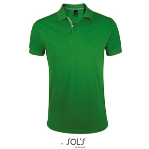 Men\u0027s\u0020Polo\u0020Shirt\u0020Portland - Bud Green