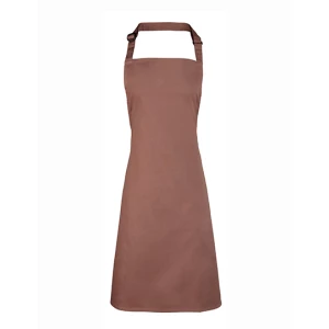 Colours\u0020Collection\u0020Bib\u0020Apron - Mocha (ca. Pantone 7505C)