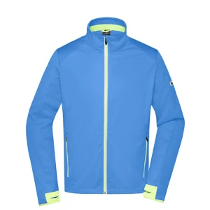 Men\u0027s\u0020Sports\u0020Softshell\u0020Jacket - Bright Blue