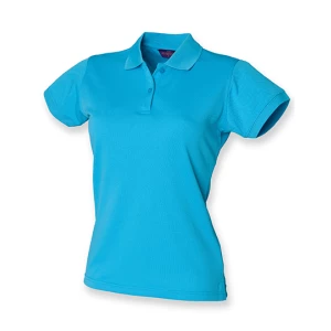 Ladies\u0027\u0020Coolplus\u00AE\u0020Wicking\u0020Polo\u0020Shirt - Turquoise