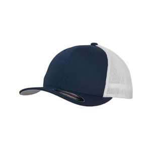 Flexfit\u0020Mesh\u0020Trucker\u00202\u002DTone\u0020Cap - Navy