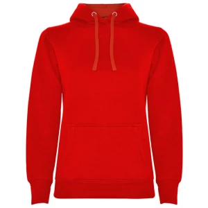 Women\u0027s\u0020Urban\u0020Hooded\u0020Sweatshirt - Red 60