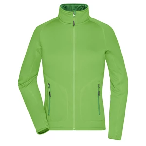 Ladies\u0027\u0020Stretchfleece\u0020Jacket - Spring Green