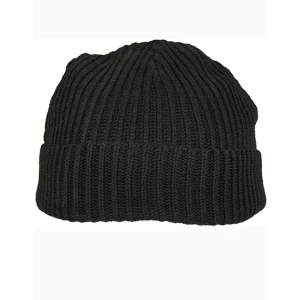 Recycled\u0020Yarn\u0020Fisherman\u0020Beanie - Black