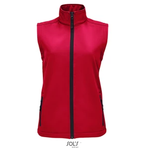 Women\u0027s\u0020Race\u0020Bodywarmer\u0020Softshell - Pepper Red