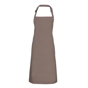 Colours\u0020Collection\u0020Bib\u0020Apron - Mushroom (ca. Pantone 410C)