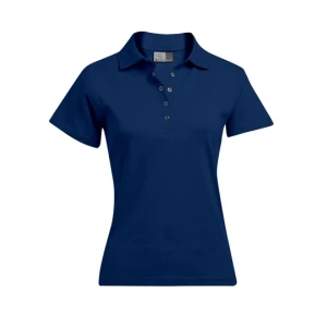 Women\u0027s\u0020Interlock\u0020Polo - Navy