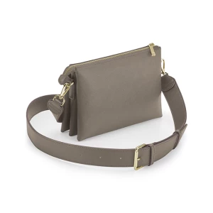 Boutique\u0020Soft\u0020Cross\u0020Body\u0020Bag - Taupe