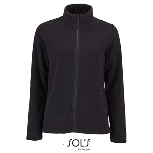 Women\u0027s\u0020Plain\u0020Fleece\u0020Jacket\u0020Norman - Black