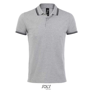 Men\u0027s\u0020Polo\u0020Shirt\u0020Pasadena - Grey Melange