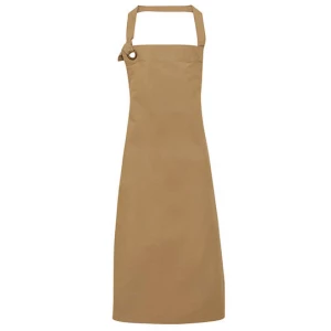 Calibre\u0020Heavy\u0020Cotton\u0020Canvas\u0020Bib\u0020Apron - Khaki