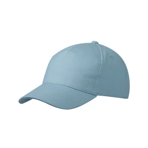 5\u0020Panel\u0020Cap\u0020Heavy\u0020Cotton - Light Blue