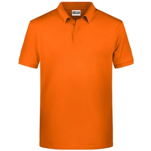 Men\u0027s\u0020Basic\u0020Polo - Orange