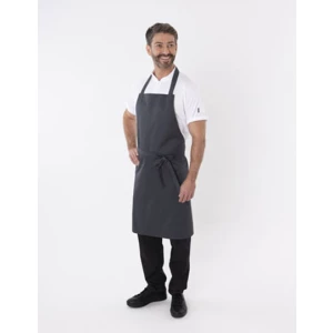 Bib\u0020Apron\u0020with\u0020Adjustable\u0020Halter - Storm Grey