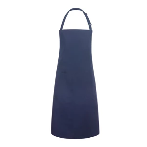 Oversized\u0020Bib\u0020Apron\u0020Basic\u0020with\u0020Buckle\u0020and\u0020Pocket - Navy (ca. Pantone 533C)