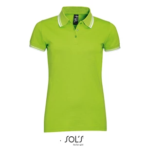 Women\u0027s\u0020Polo\u0020Shirt\u0020Pasadena - Lime