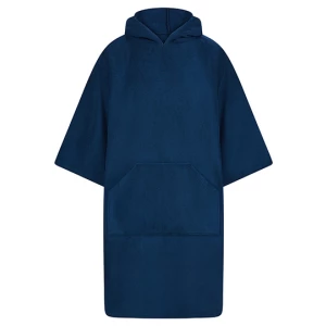 Adults\u0027\u0020Towelling\u0020Poncho - Navy