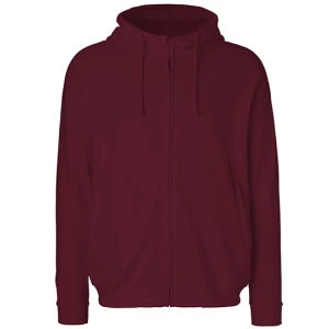 Unisex\u0020Hoodie\u0020With\u0020Hidden\u0020Zip - Bordeaux