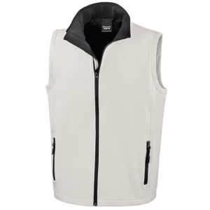 Printable\u0020Soft\u0020Shell\u0020Bodywarmer - White