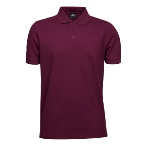 Men\u0027s\u0020Luxury\u0020Stretch\u0020Polo - Wine