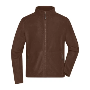 Men\u0027s\u0020Fleece\u0020Jacket - Brown