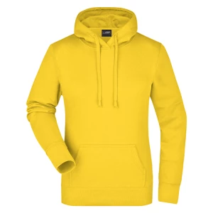 Ladies\u0027\u0020Hooded\u0020Sweat - Sun Yellow