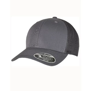 110\u0020Flexfit\u0020Melange\u0020Trucker\u0020Cap - Melange Grey