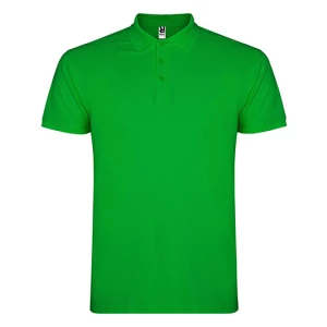 Men\u0027s\u0020Star\u0020Poloshirt - Grass Green 83