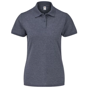 Ladies\u0027\u002065\/35\u0020Polo - Heather Navy