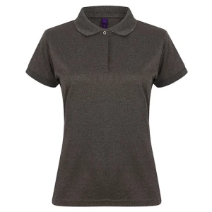 Ladies\u0027\u0020Coolplus\u00AE\u0020Wicking\u0020Polo\u0020Shirt - Heather Charcoal