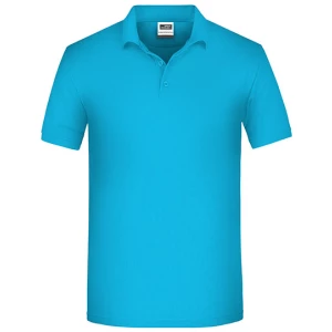 Men\u0027s\u0020Bio\u0020Workwear\u0020Polo - Turquoise