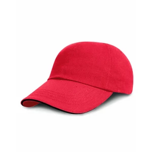 Heavy\u0020Brushed\u0020Cotton\u0020Cap - Red