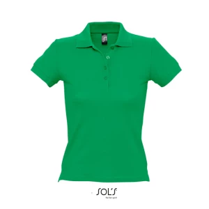 Women\u0027s\u0020Polo\u0020People\u0020210 - Kelly Green